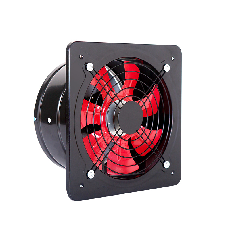 Front and Rear Round Ventilation Fan, Low Decibel Exhaust Fan, Kitchen High Power Ventilation Fan