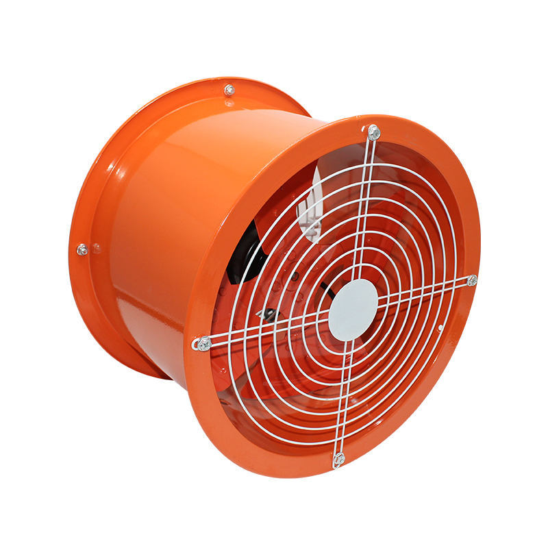 Cylindrical Duct Industrial Axial Flow Fan, Wall Mounted Duct Axial Flow Fan